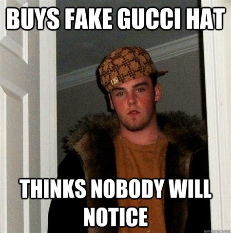 guy gucci hat meme